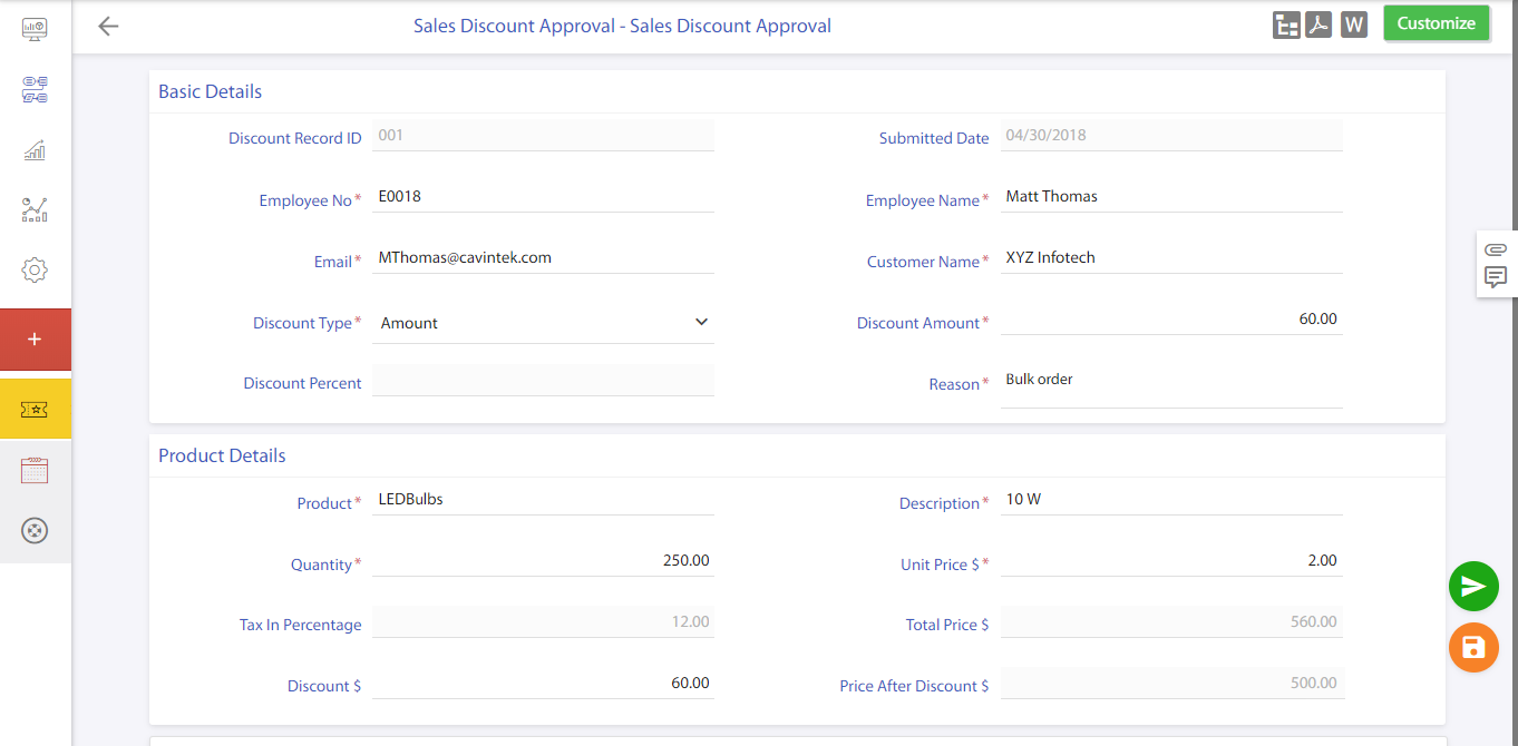 sales approval process workflow automation